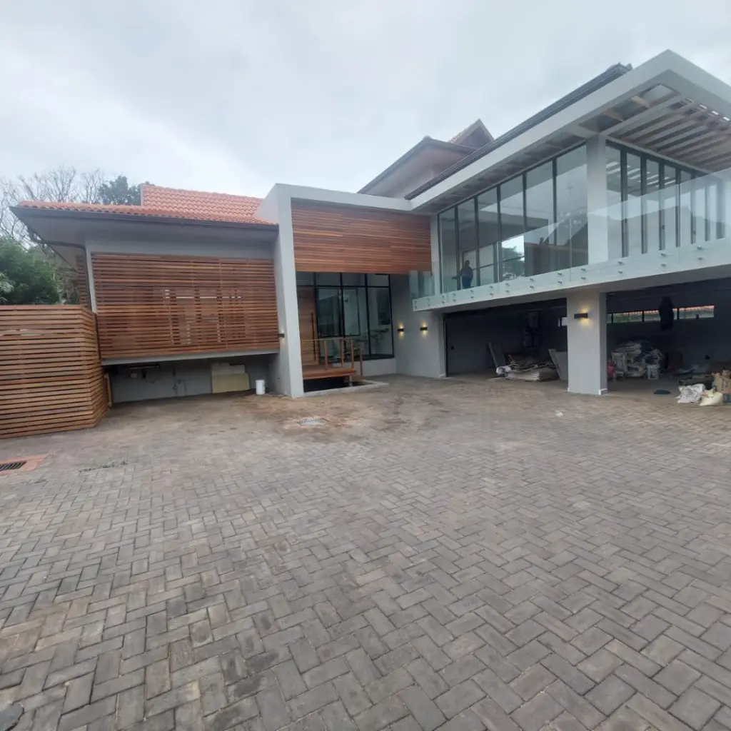 Hilltop Estate Half way of project