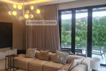 Hilltop Ballito Home Automation - Automated curtains